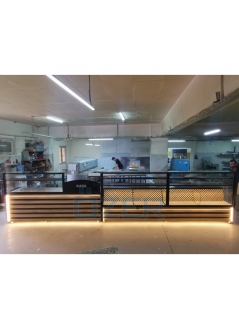 Burrito Counter & Bread Counter - Bakery Patisserie Section 600 Cm