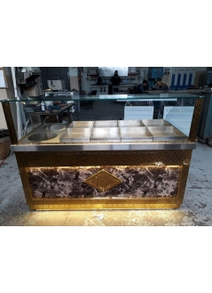 Tableware and Soup Table Gold Model