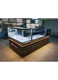 Rice Counter and Food Table Cashier Counter