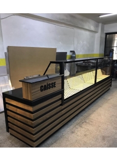 Bread Bakery Bench with Safe Counter