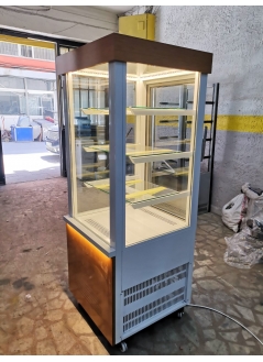 Upright Cafe Cake Cabinet With Furniture