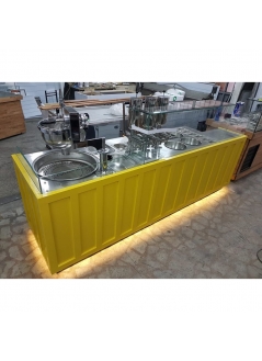 Lokma Bench Yellow Model With Filling Pump