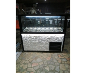 Cold Breakfast and Appetizer Cabinet with Natural Stone