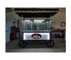 Rice Buttermilk Trolley Counter - Mobile Rice Buttermilk Table