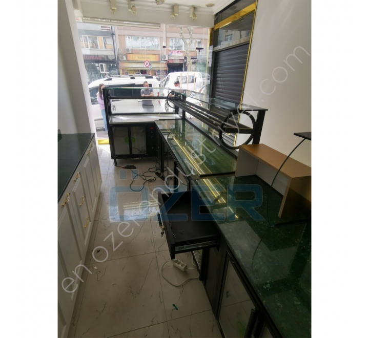 Pastry Counter And Baklava Counter Granite Underfloor Heating Special Production