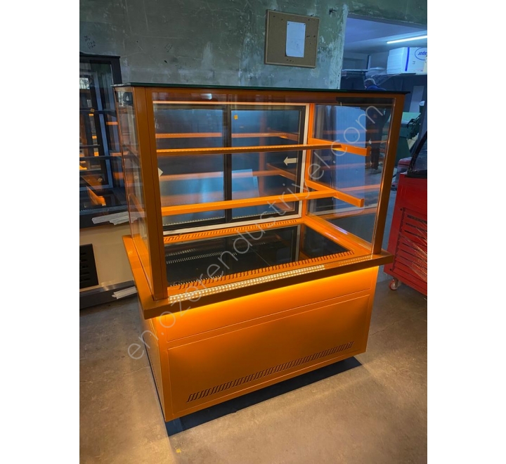 Orange BKM Cake Cabinet 100 Cm